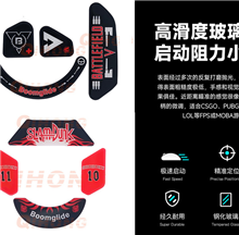 鼠標玻璃腳貼、腳墊